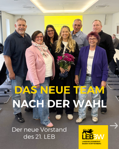Der neue Vorstand des LEB